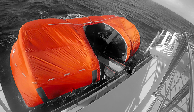 Marine evacuation system – VIKING, SBS, direct boarding, MiniSlide